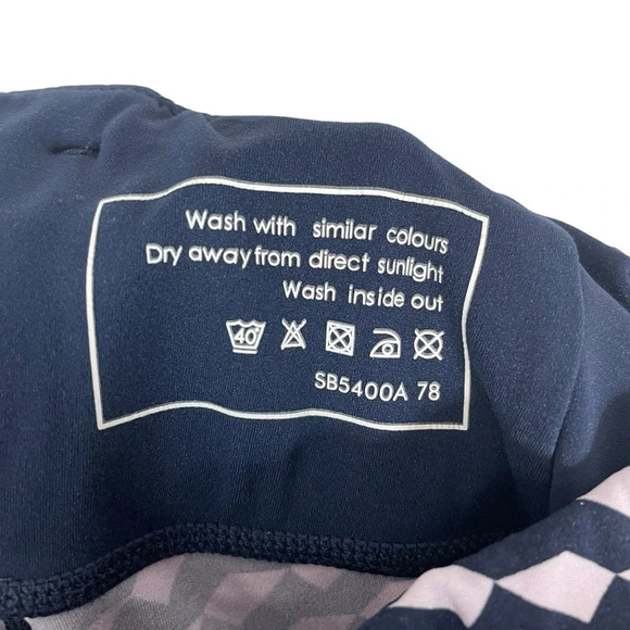 Sweaty Betty Power ⅞ Geometric Leggings in Navy/Lavender Size S - Picture 11 of 13